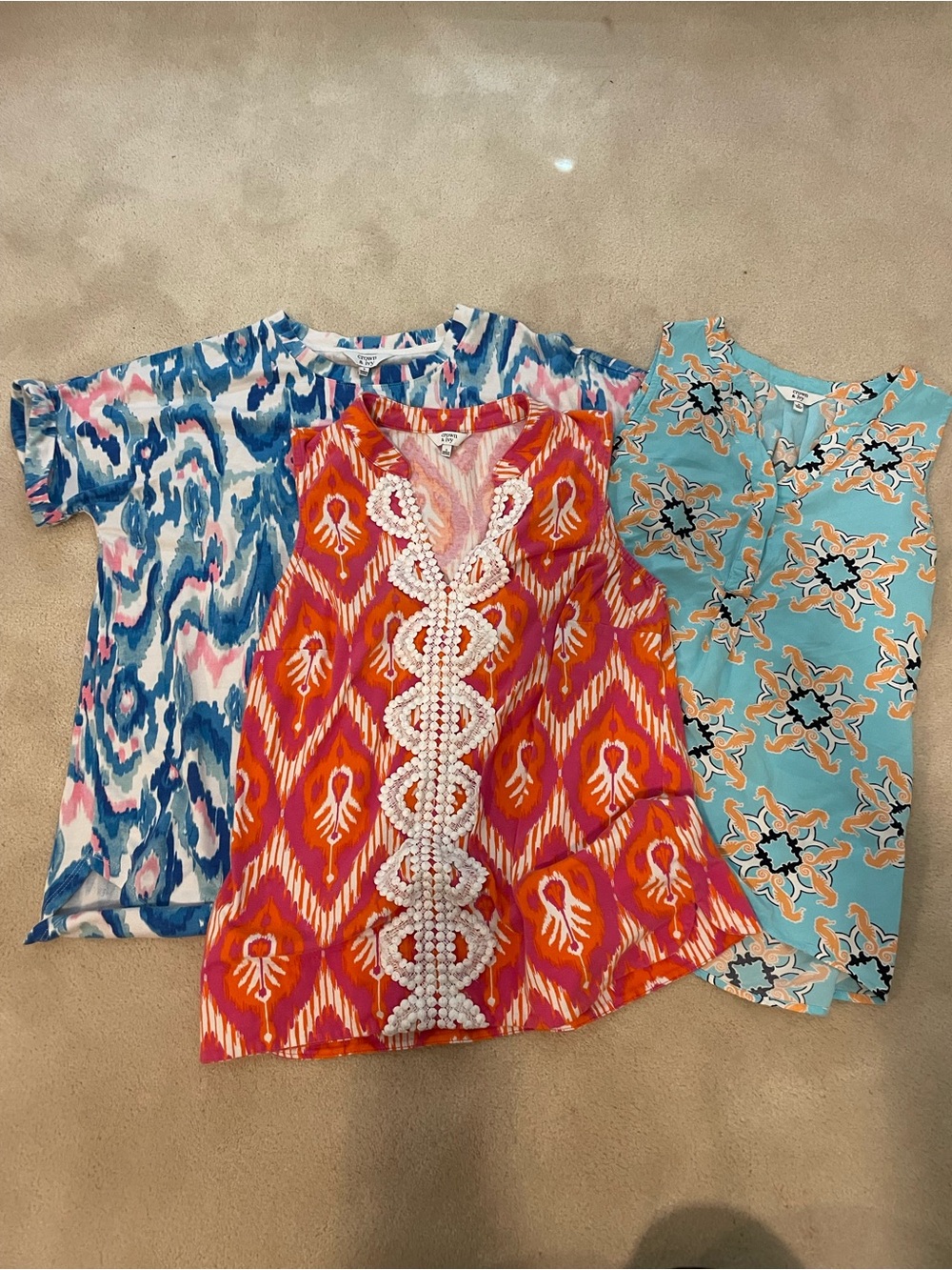 3 Crown & Ivy shirts